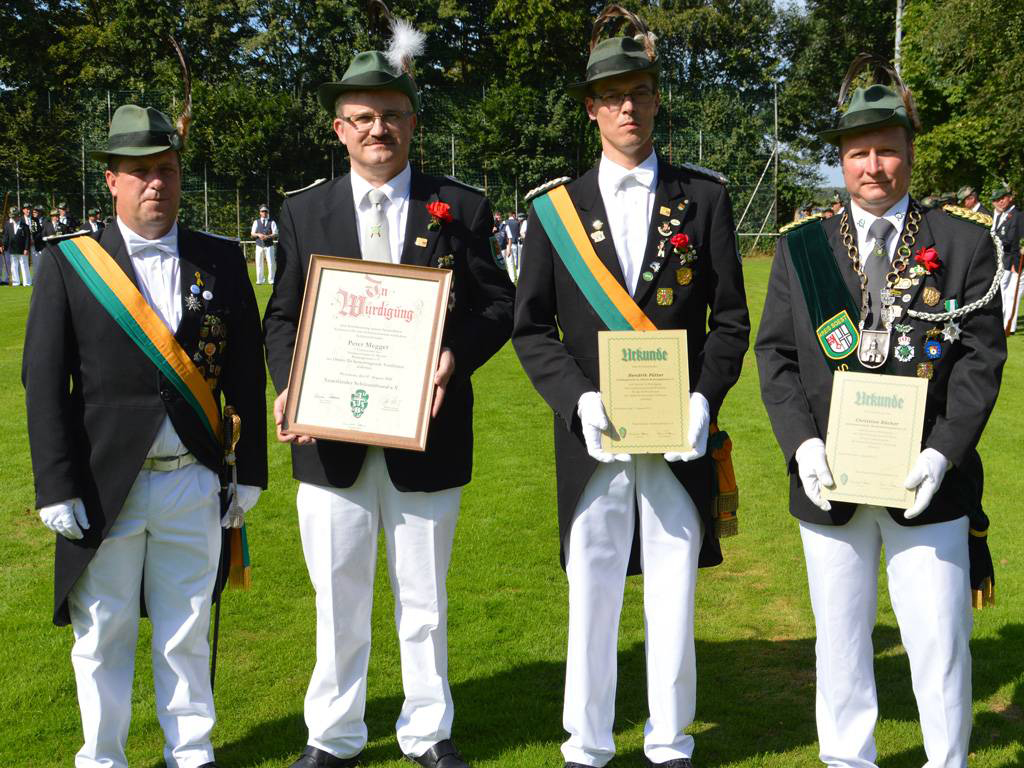 Ordensverleihung Schützenfest 2016