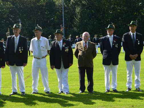 Jubilare zum Schützenfest 2016