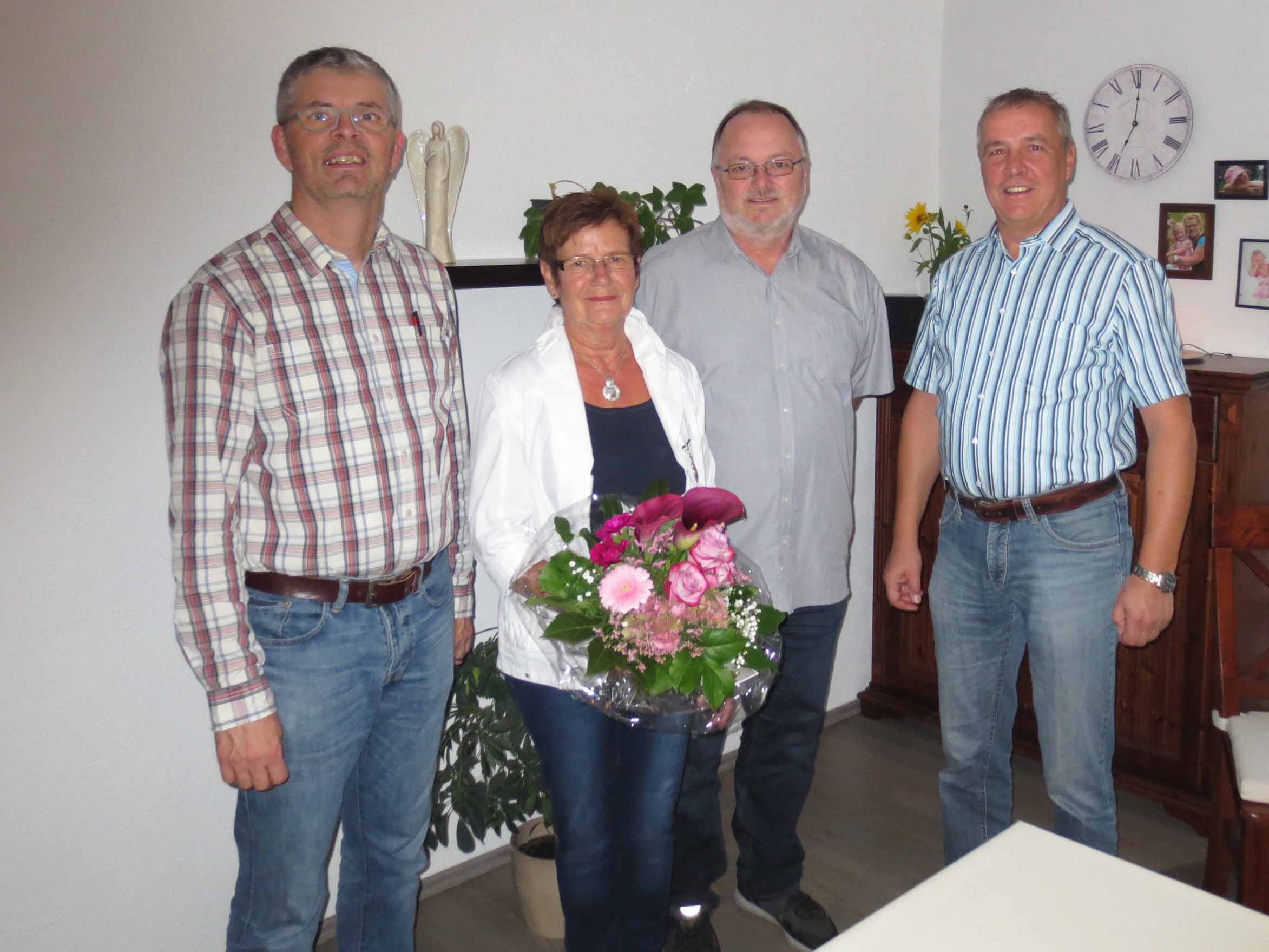 Ehrung der 25 jährigen Jubelkönigin Marlies Niehaus