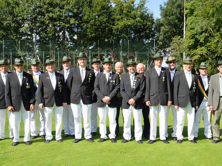 Jubilare zum Schützenfest 2017