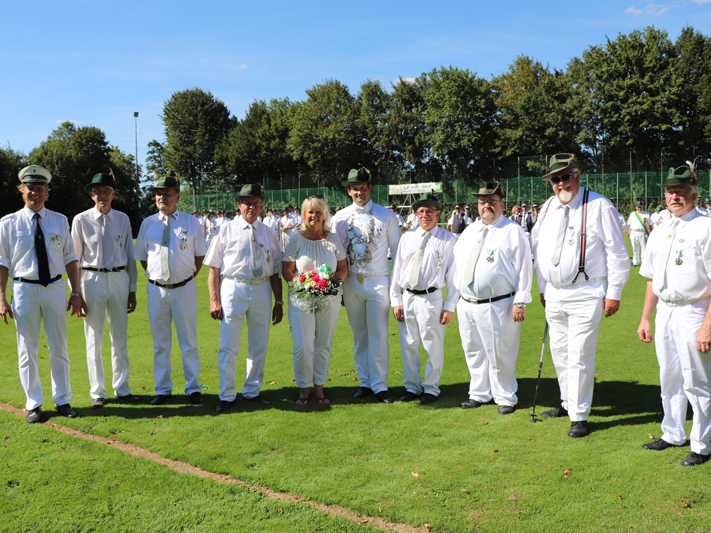 Vereinsjubilare zum Schützenfest 2018