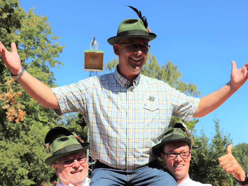 Ralf Koteras ist der neue Schützenkönig in Benninghausen