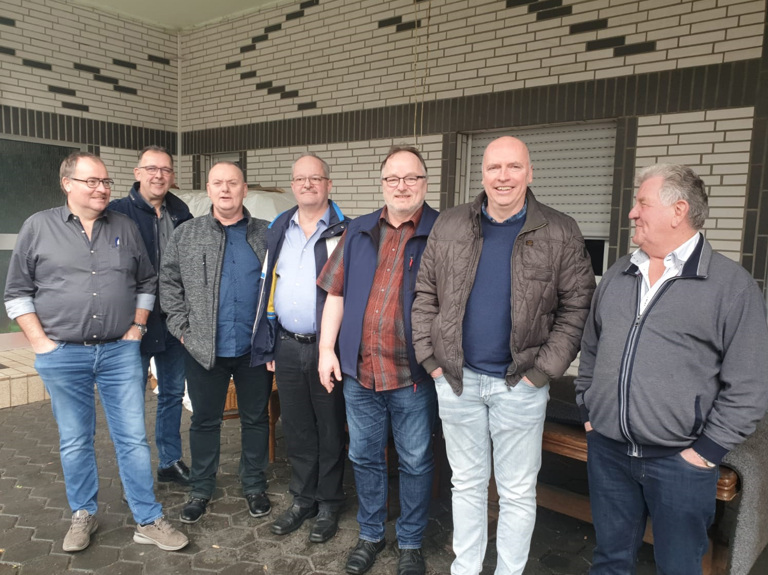 Vorstandstreffen mit der Schützengilde St.Hubertus Ulft