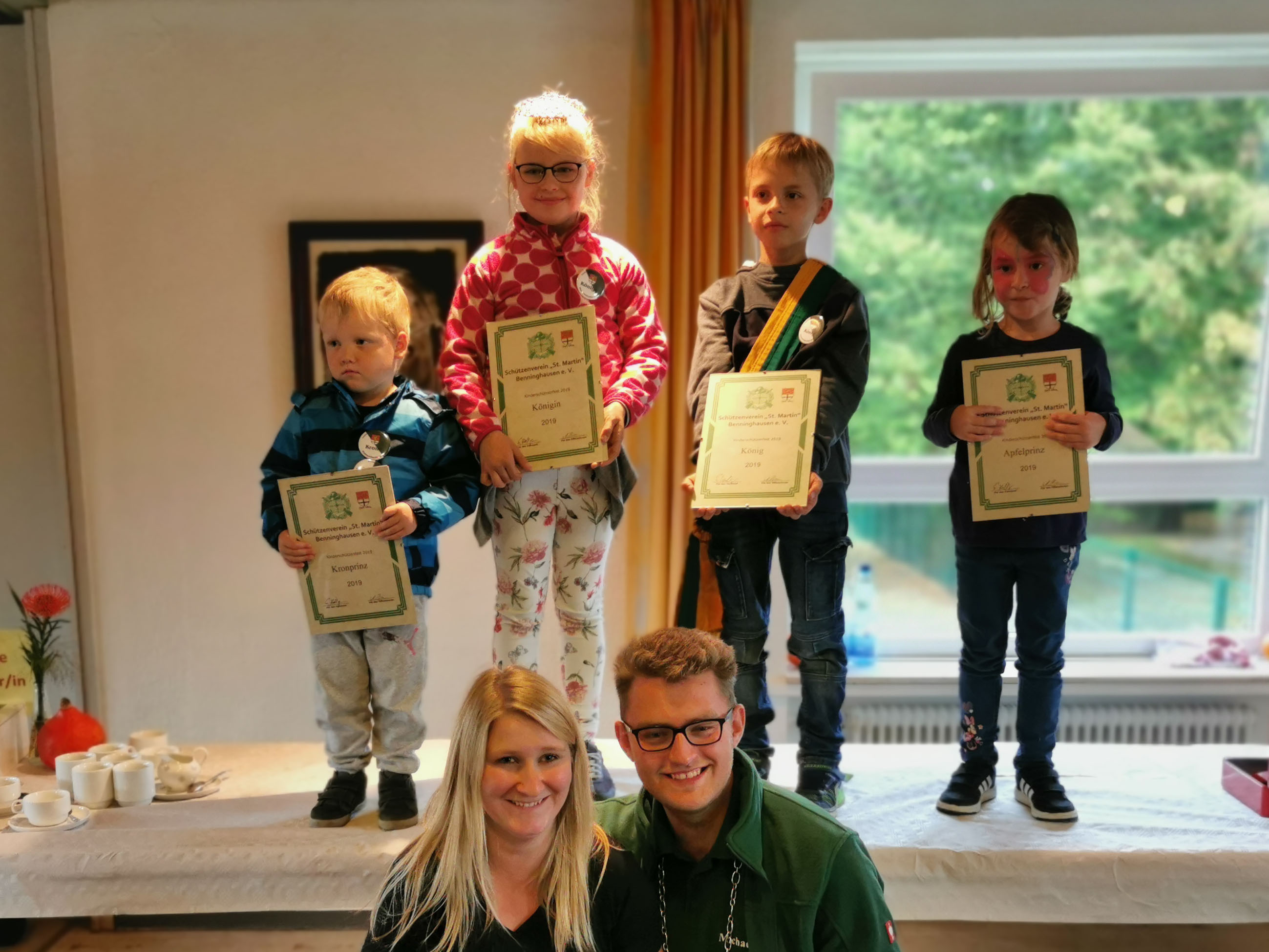 Kindervogelschießen 2019 beim Gemeindefest