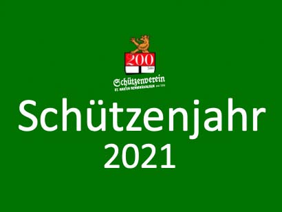 Schützenjahr 2021