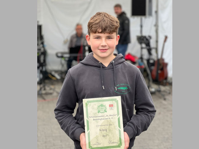 Kindervogelschießen beim Gemeindefest 2022