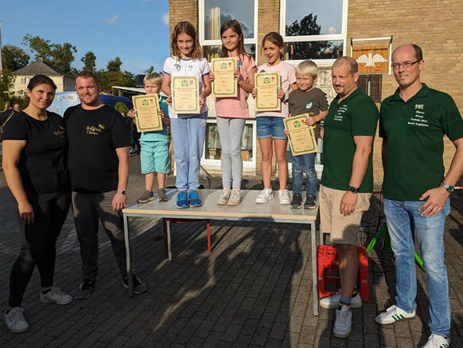 Kindervogelschießen beim Gemeindefest 2023