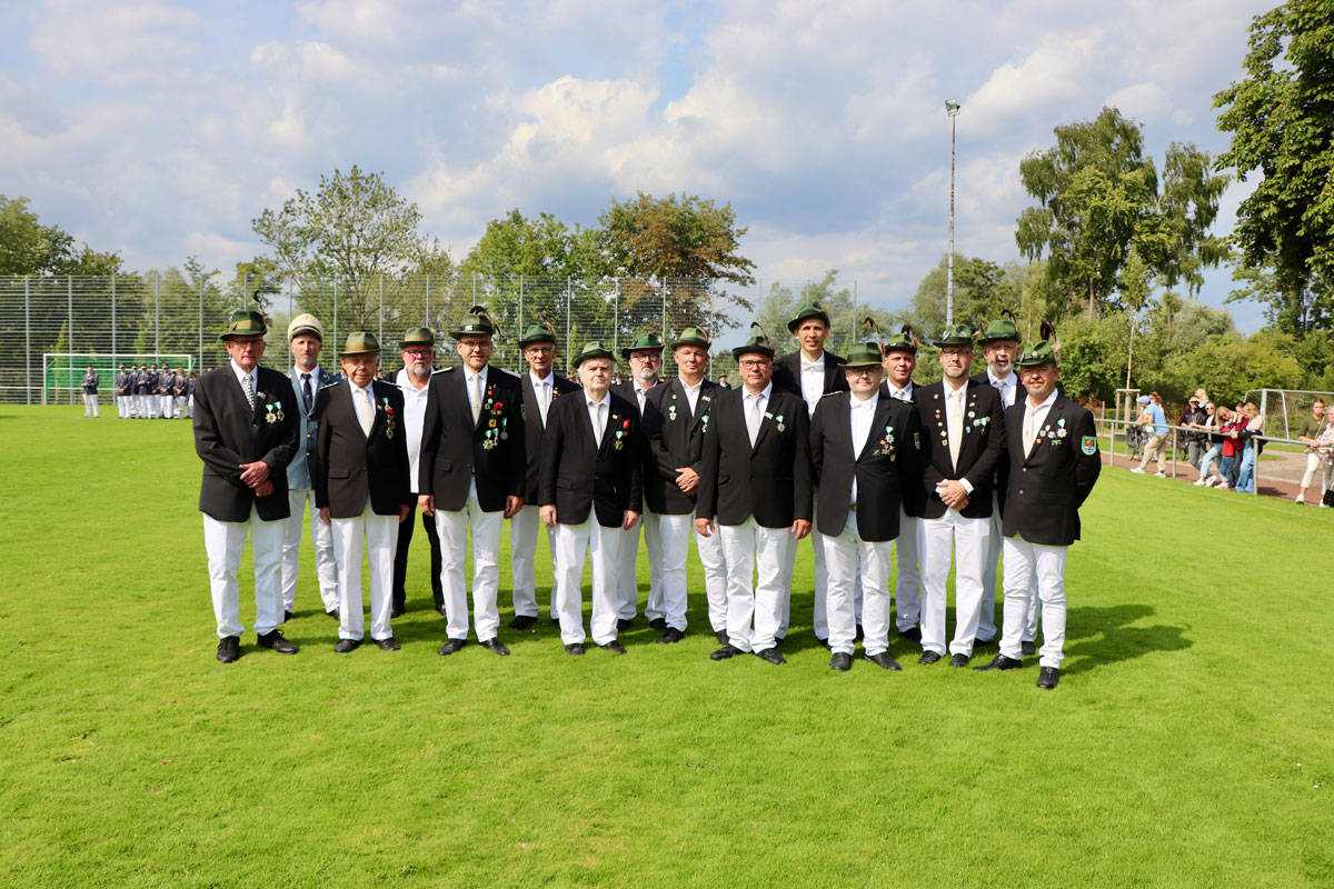 Vereinsjubilare im Schützenjahr 2025