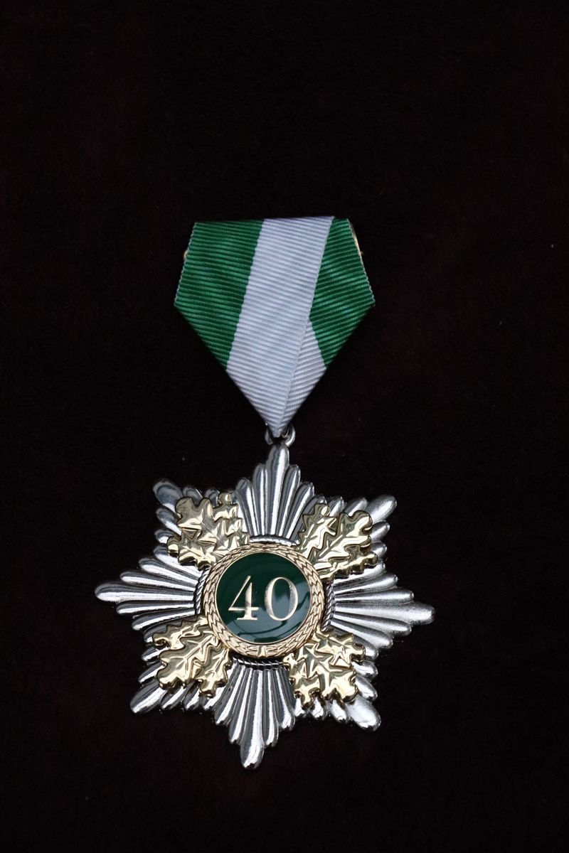 40jährige Mitgliedschaft