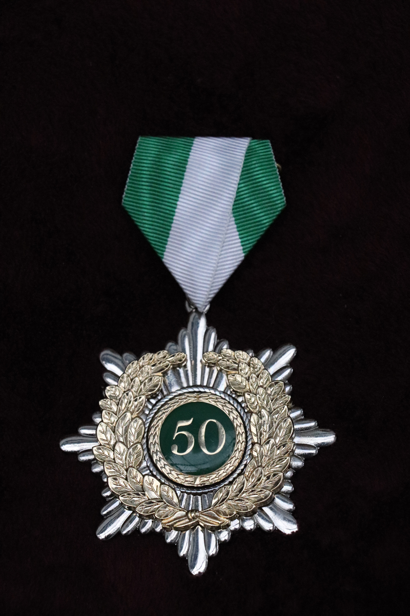 50jährige Mitgliedschaft