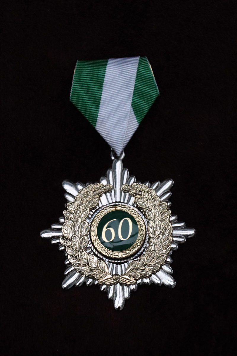 60jährige Mitgliedschaft